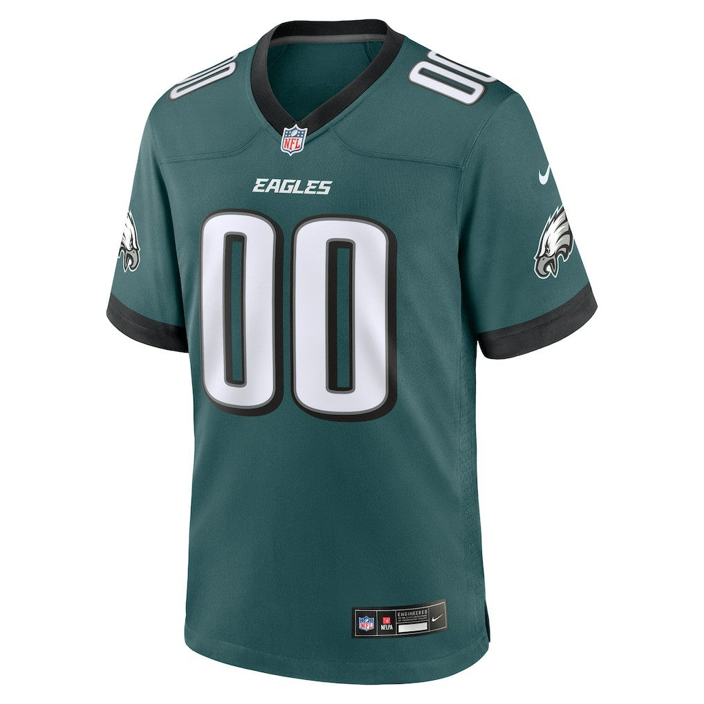 Philadelphia Eagles Custom Game Jersey Midnight Green | Nike for Sale