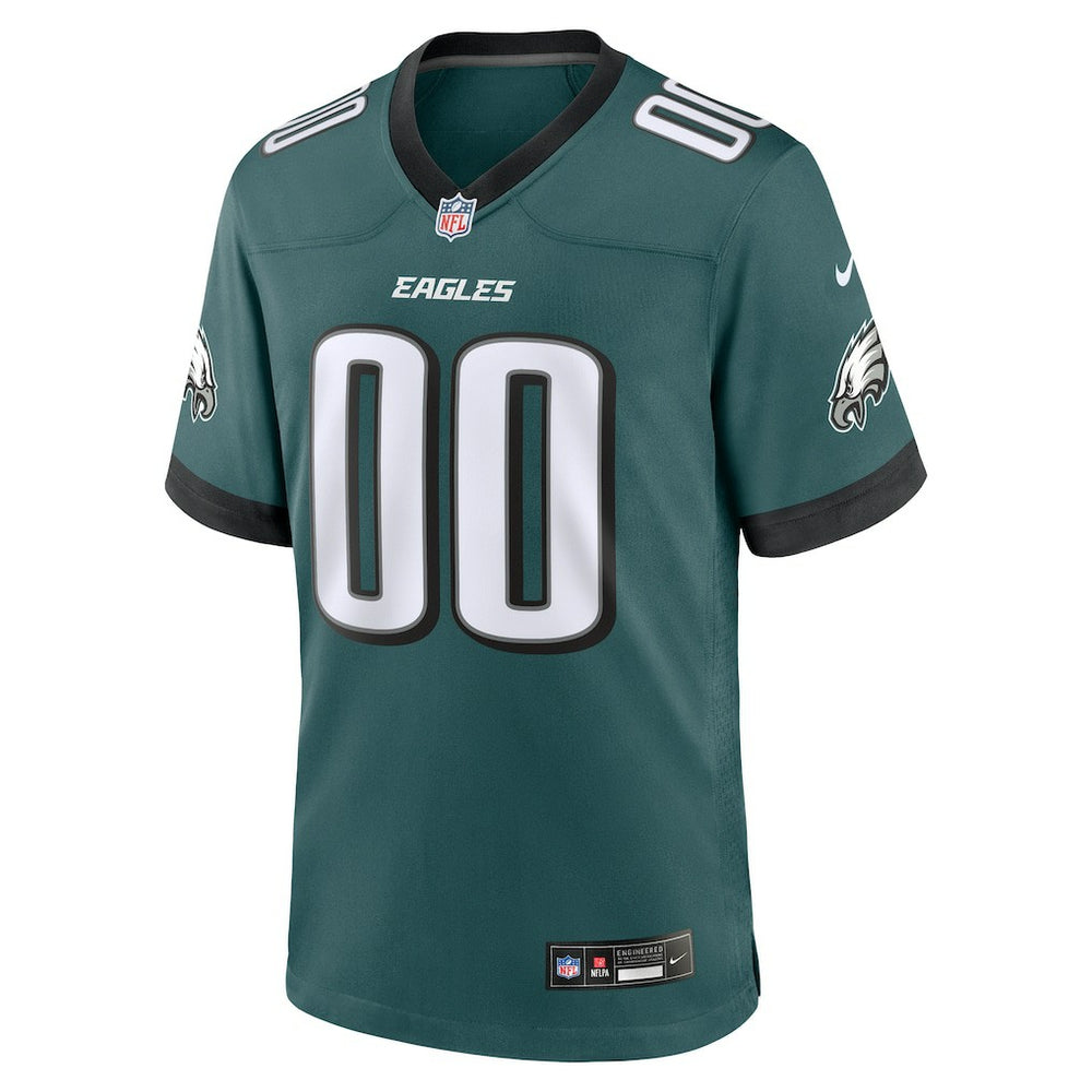 Philadelphia Eagles Custom Game Jersey Midnight Green | Nike for Sale