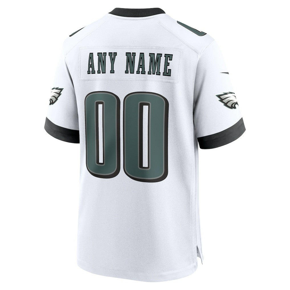 Philadelphia Eagles Custom Game Jersey White | Nike for Sale