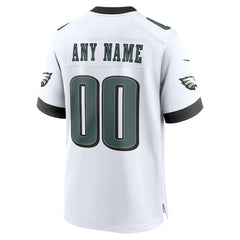 Philadelphia Eagles Custom Game Jersey White | Nike for Sale
