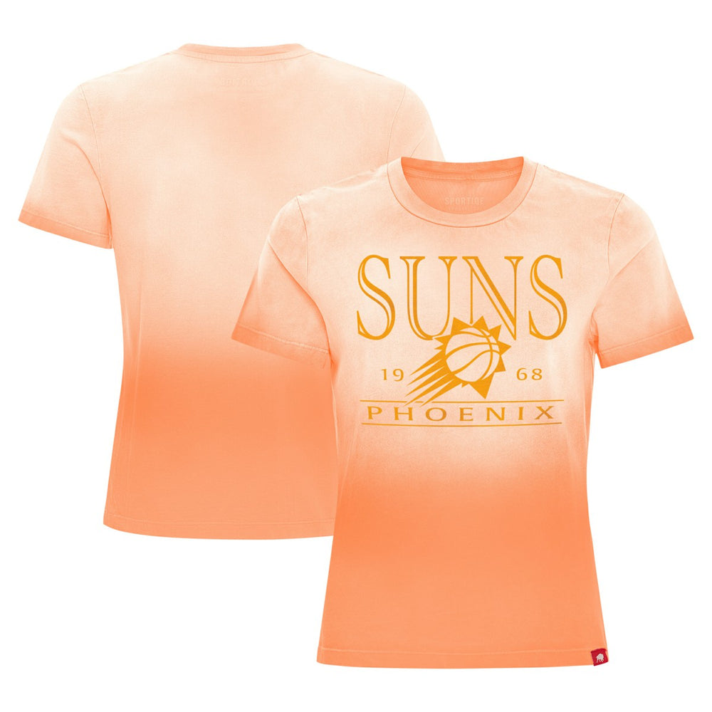 Phoenix Suns Sportiqe Women's Arcadia Sun-Dipped T-Shirt Orange - NBA