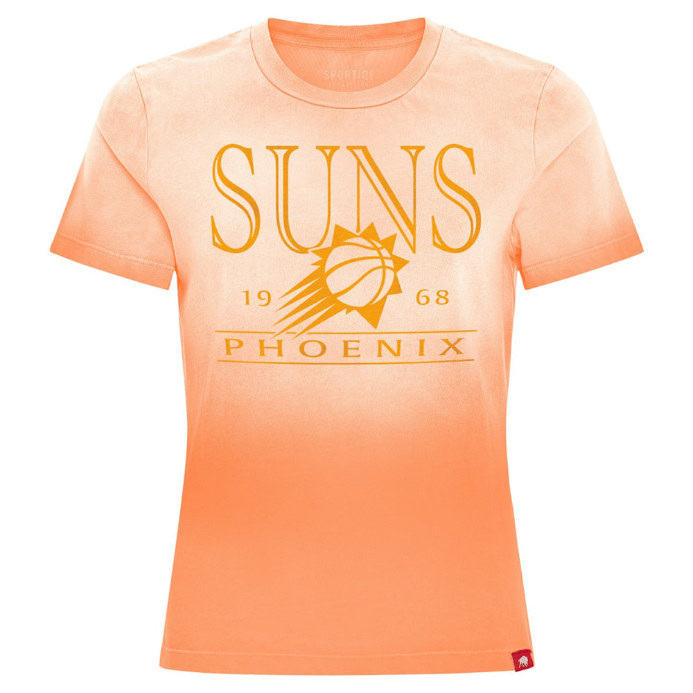 Phoenix Suns Sportiqe Women's Arcadia Sun-Dipped T-Shirt Orange - NBA