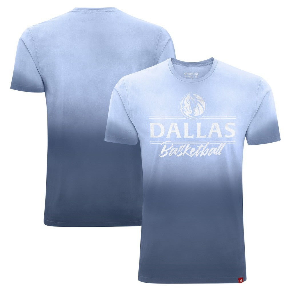 Dallas Mavericks Sportiqe Unisex Bingham Sun-Fade T-Shirt Blue - NBA