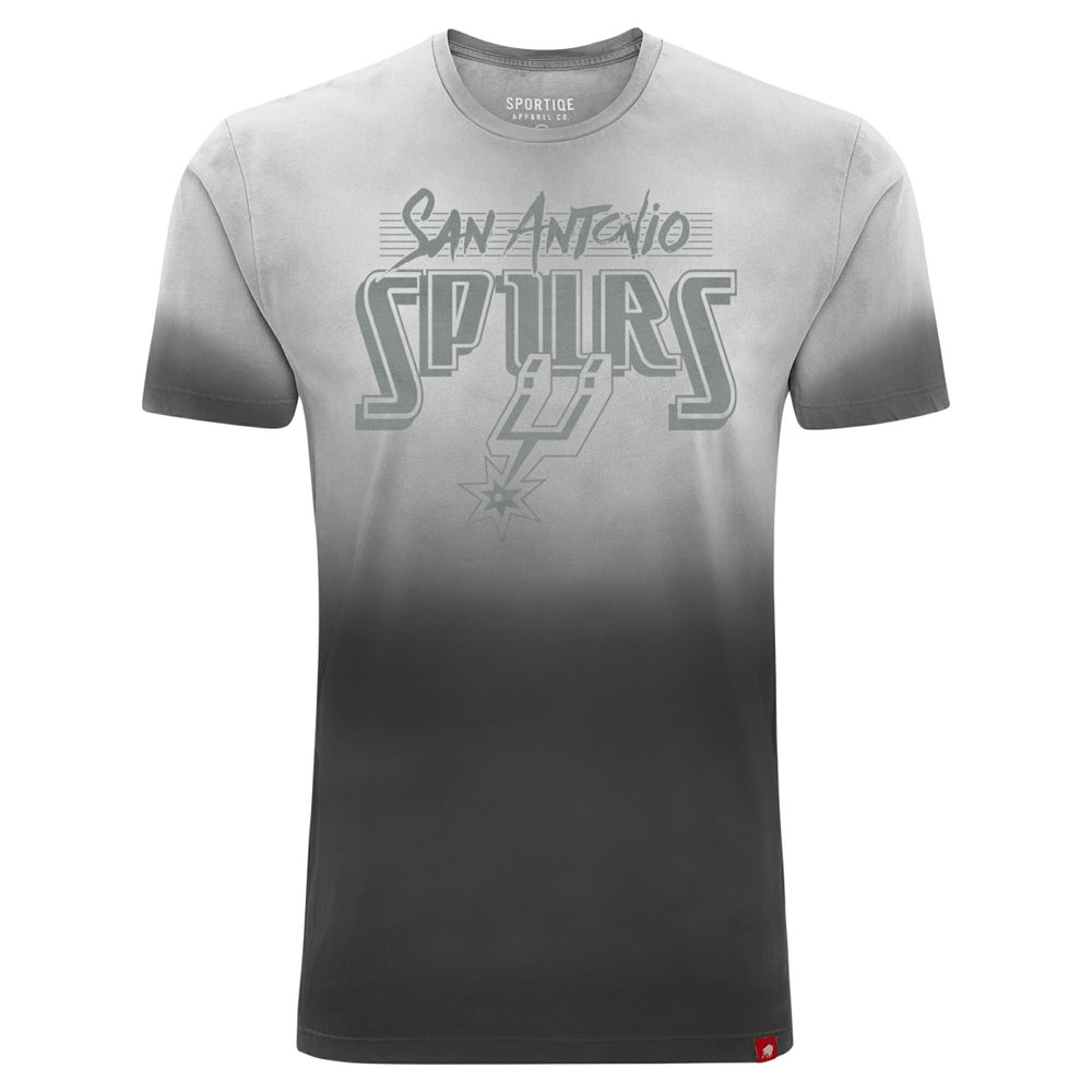 San Antonio Spurs Sportiqe Unisex Bingham Sun-Fade T-Shirt Black - NBA