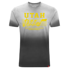 Utah Jazz Sportiqe Unisex Bingham Sun-Fade T-Shirt Black - NBA