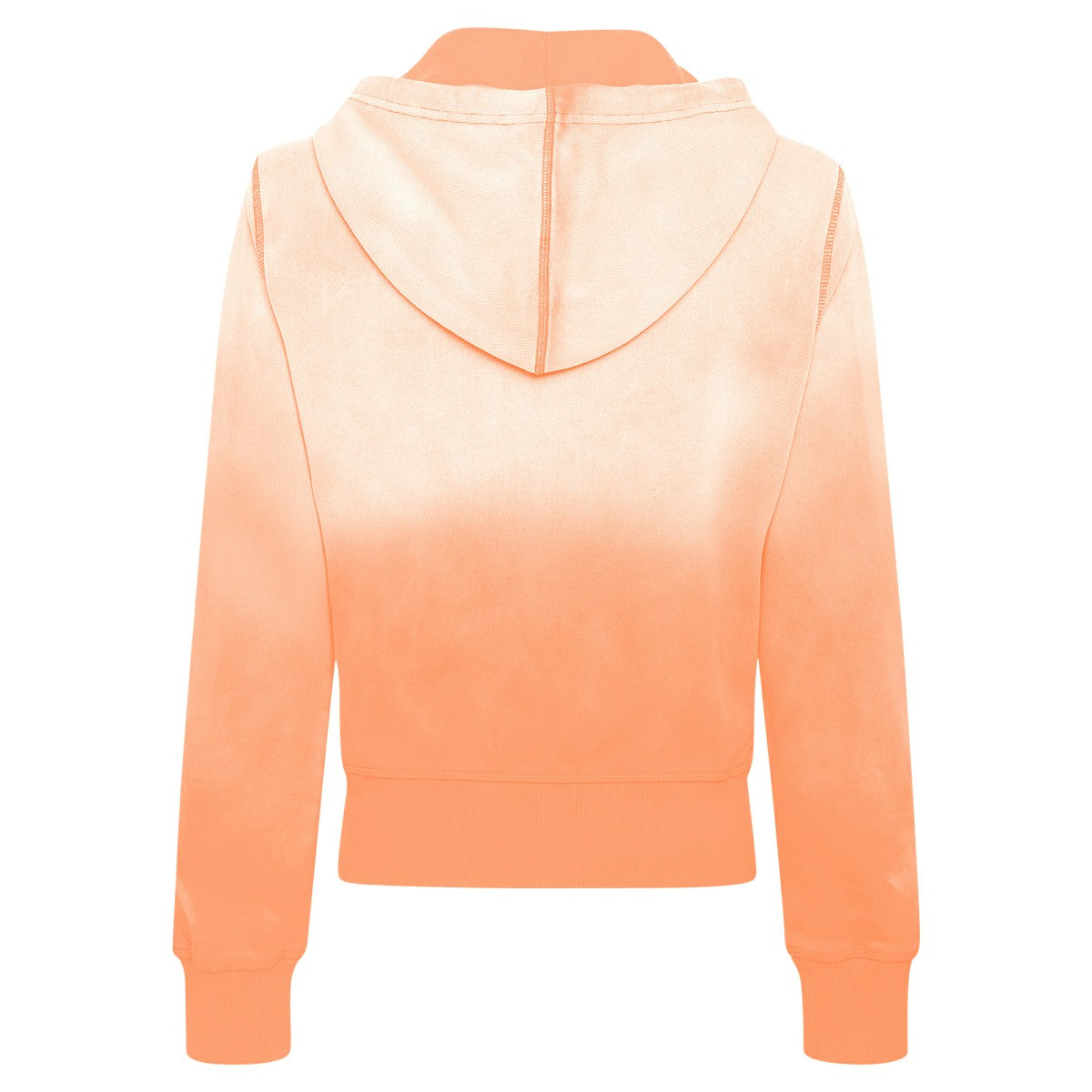Phoenix Suns Sportiqe Women's Carli Sun Fade Full-Zip Hoodie Orange - NBA