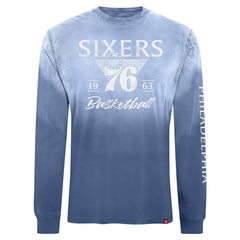 Philadelphia 76ers Sportiqe Unisex Mohave Sun-Dipped Long Sleeve T-Shirt Royal - NBA