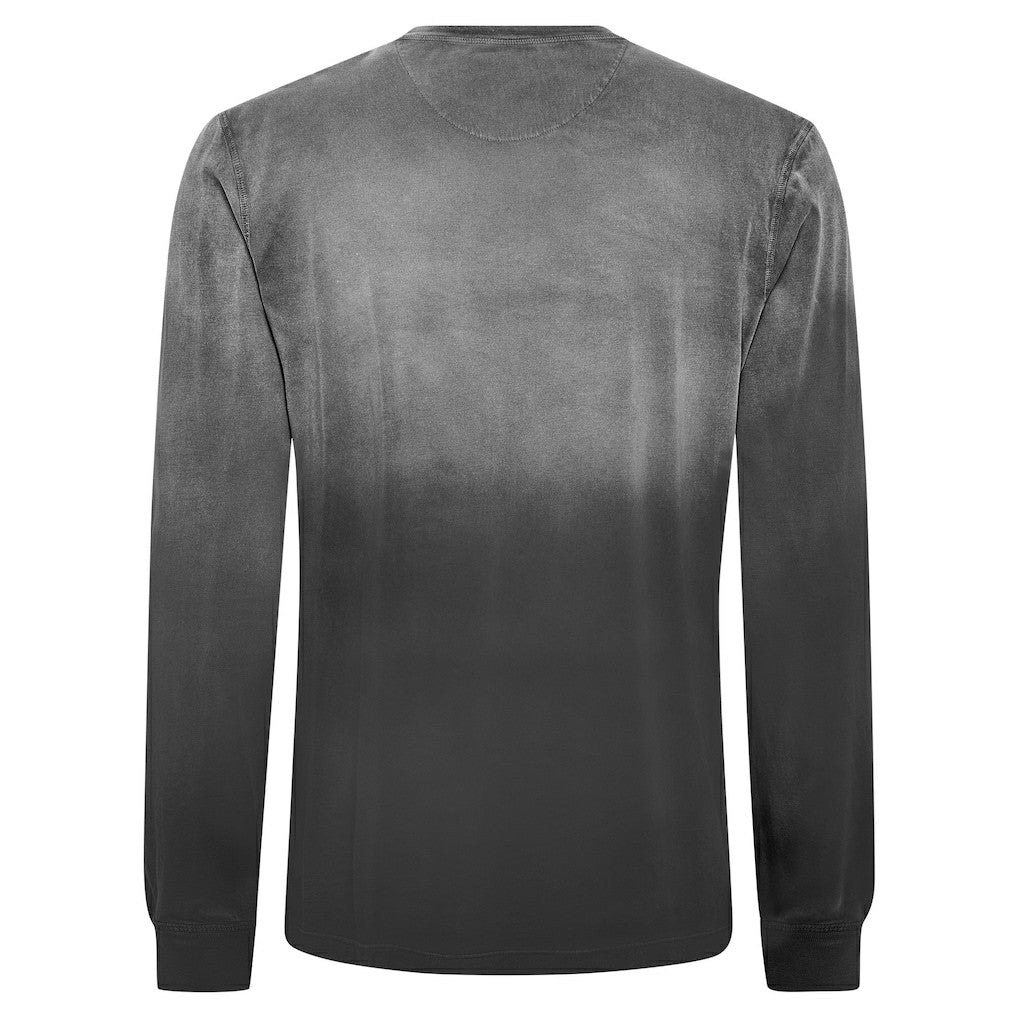 Golden State Warriors Sportiqe Unisex Mohave Sun-Dipped Long Sleeve T-Shirt Black - NBA