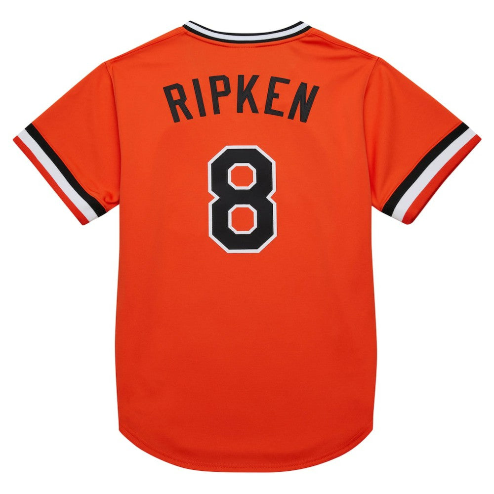 Cal Ripken Jr. Baltimore Orioles Mitchell & Ness 2001 Cooperstown Collection Authentic Throwback Jersey - MLB