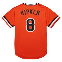 Cal Ripken Jr. Baltimore Orioles Mitchell & Ness 2001 Cooperstown Collection Authentic Throwback Jersey - MLB