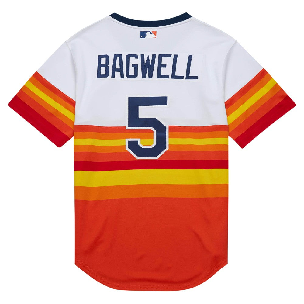 Jeff Bagwell Houston Astros Mitchell & Ness 2004 Cooperstown Collection Authentic Throwback Jersey - MLB