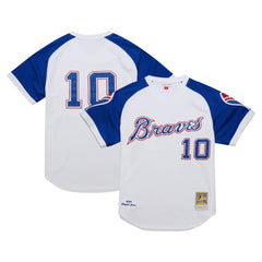 Chipper Jones Atlanta Braves Mitchell & Ness 2004 Cooperstown Collection Authentic Throwback Jersey - MLB