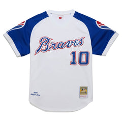 Chipper Jones Atlanta Braves Mitchell & Ness 2004 Cooperstown Collection Authentic Throwback Jersey - MLB
