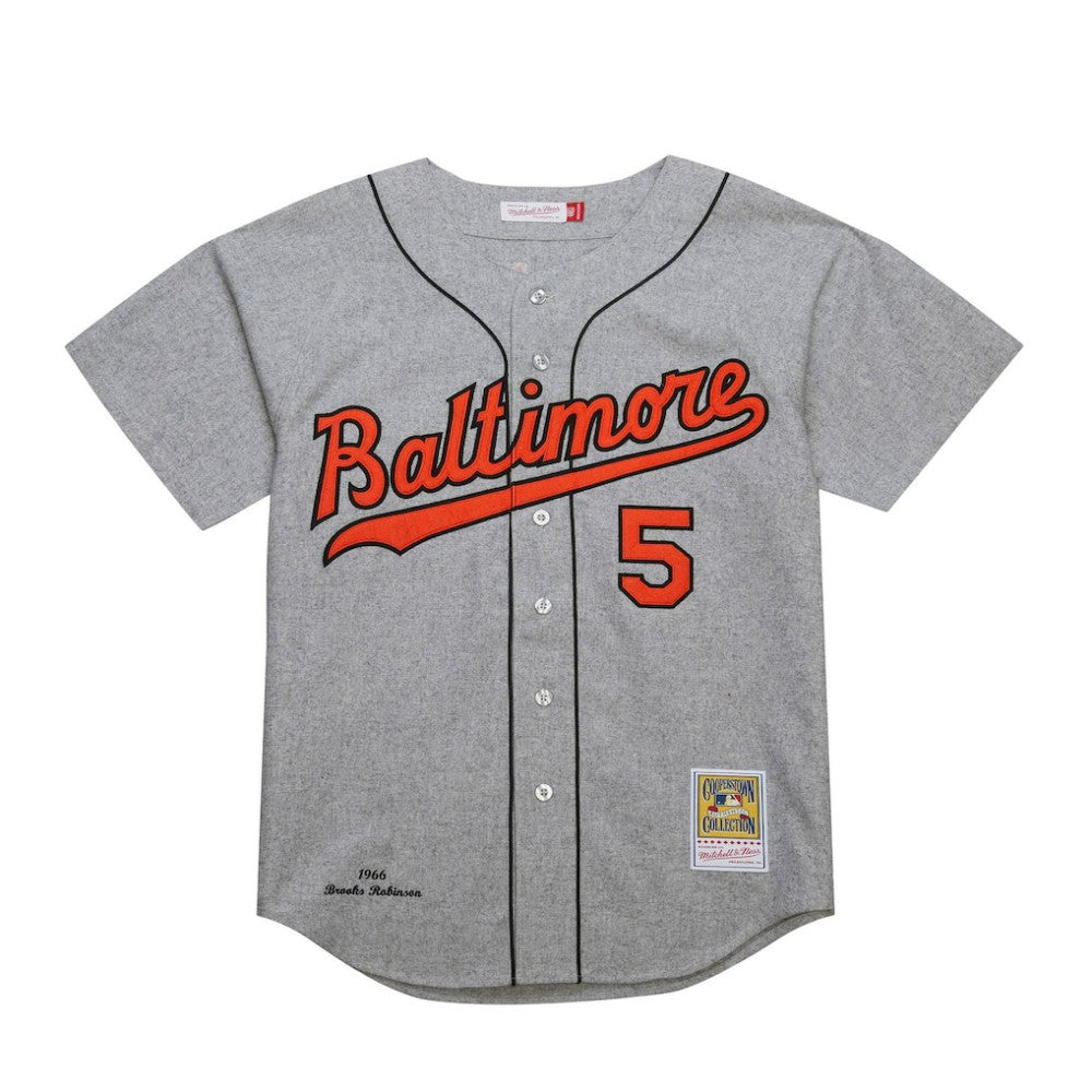 Brooks Robinson Baltimore Orioles Mitchell & Ness Cooperstown Collection 1966 Authentic Jersey - MLB
