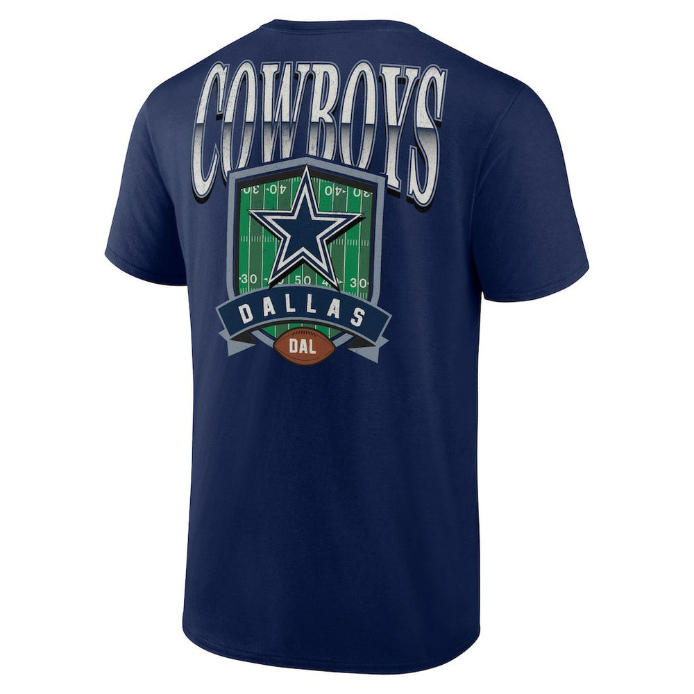 Dallas Cowboys Full Range T-Shirt Navy | NFL