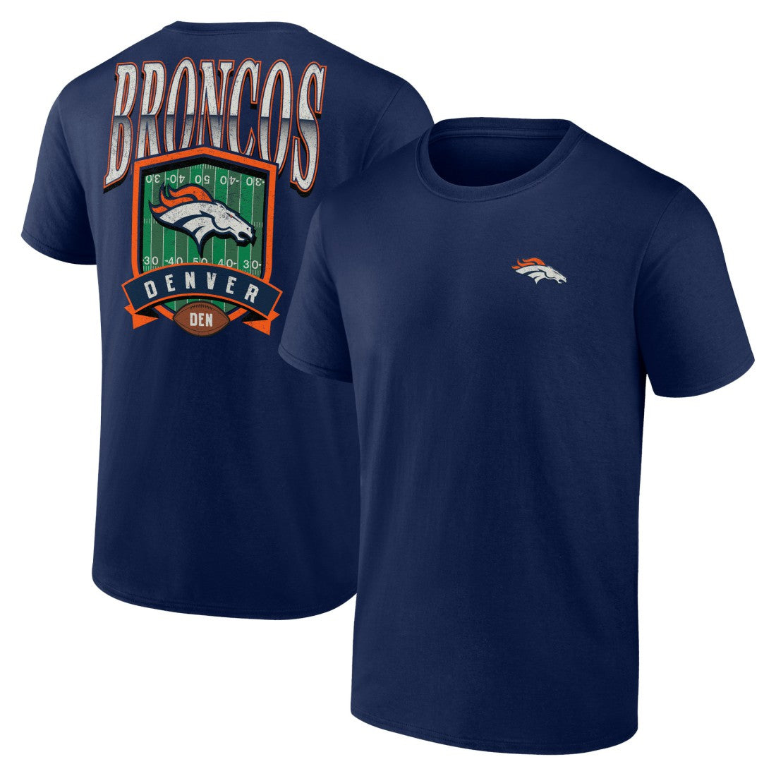 Denver Broncos Full Range T-Shirt Navy | NFL