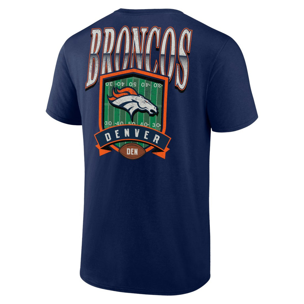Denver Broncos Full Range T-Shirt Navy | NFL