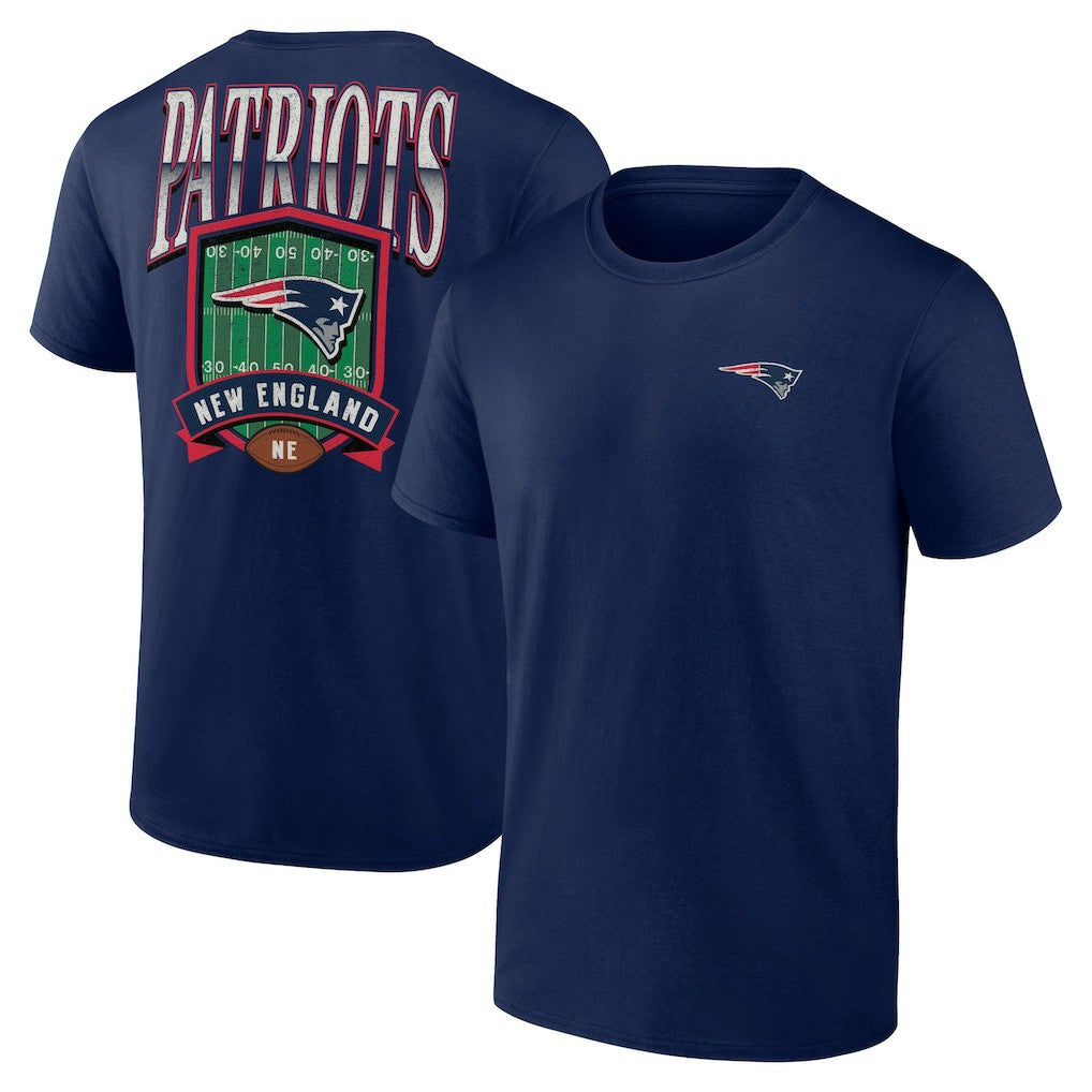 New England Patriots Full Range T-Shirt Navy | NFL