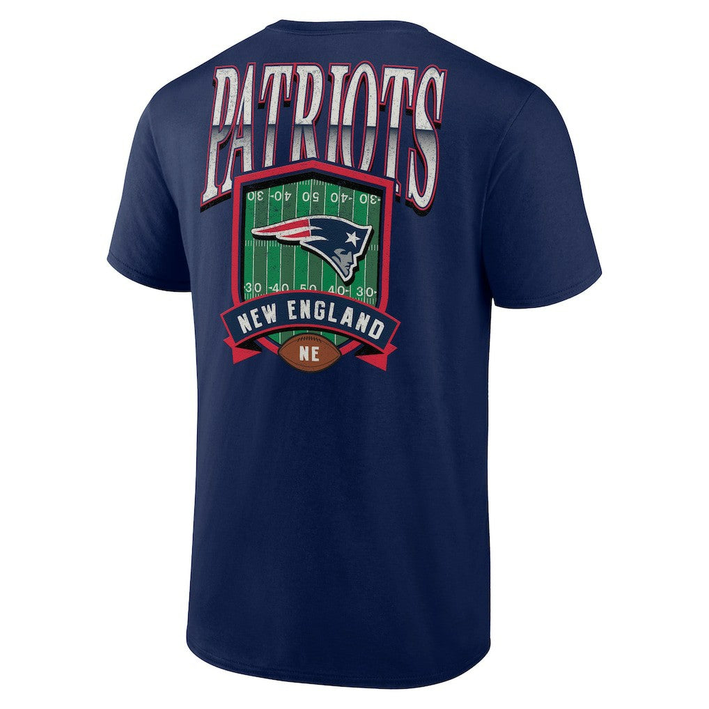 New England Patriots Full Range T-Shirt Navy | NFL