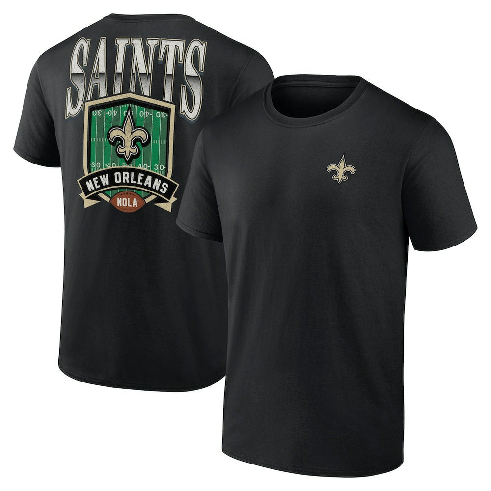 New Orleans Saints Full Range T-Shirt Black | NFL