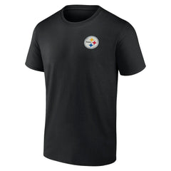 Pittsburgh Steelers Full Range T-Shirt Black | NFL