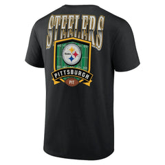 Pittsburgh Steelers Full Range T-Shirt Black | NFL