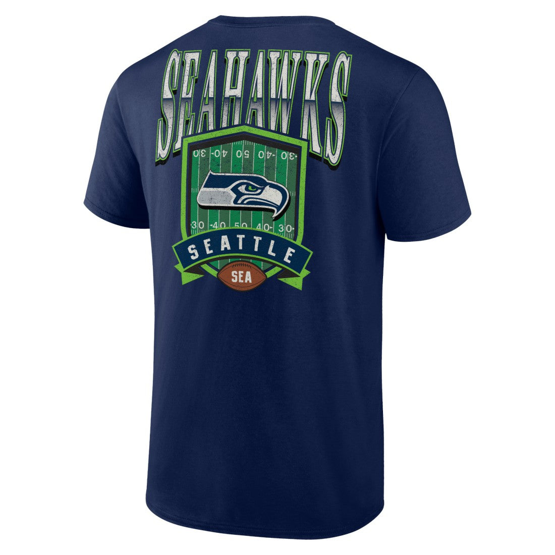 Seattle Seahawks Full Range T-Shirt College Navy | NFL