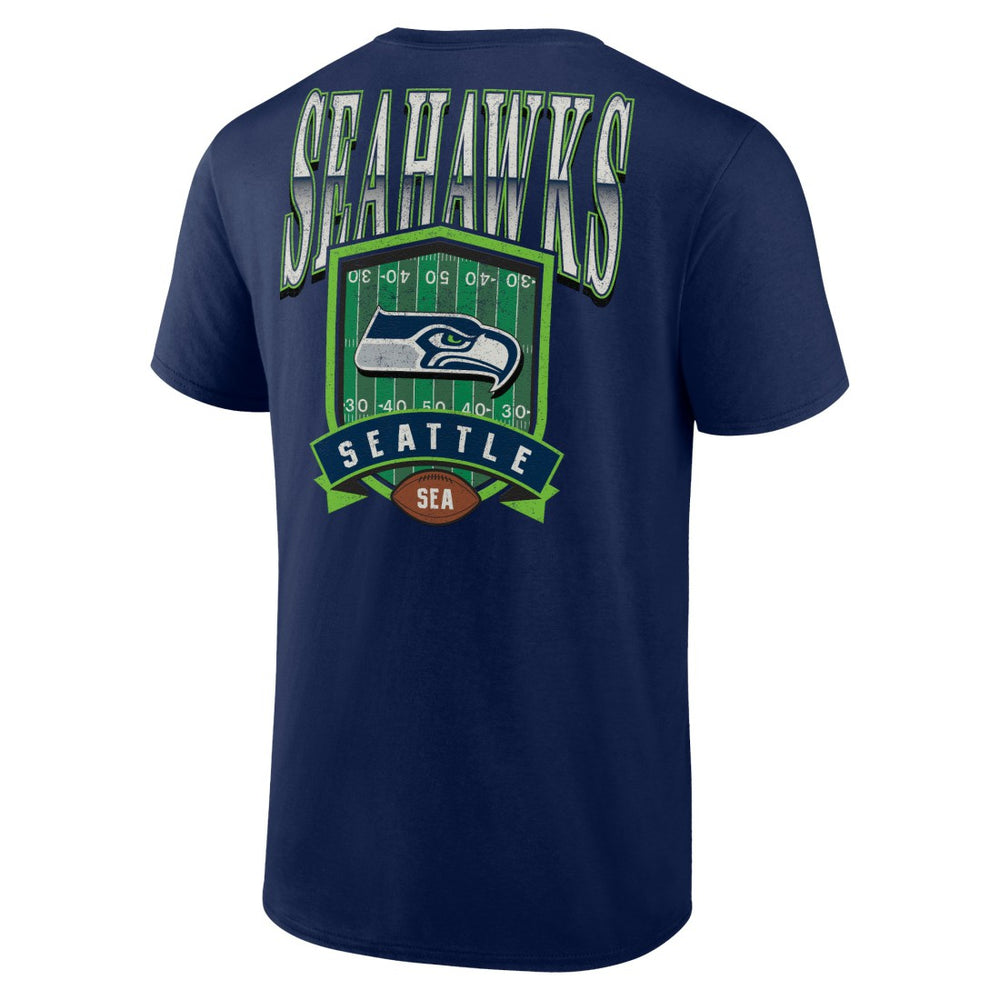 Seattle Seahawks Full Range T-Shirt College Navy | NFL