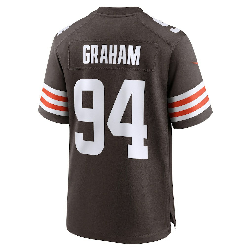 Mason Graham Cleveland Browns 2025 NFL Draft First Round Pick Game Jersey Brown | Nike for Sale