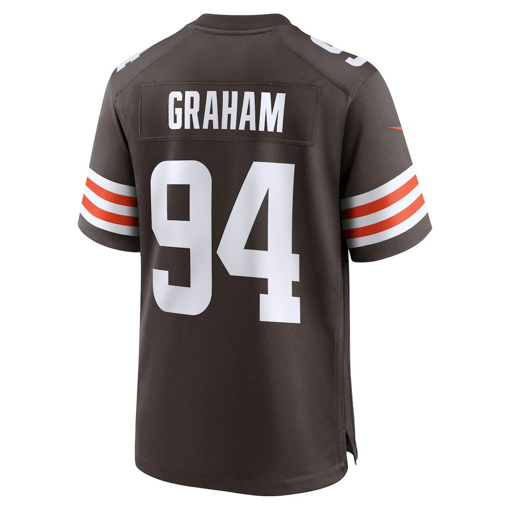 Mason Graham Cleveland Browns 2025 NFL Draft First Round Pick Game Jersey Brown | Nike for Sale