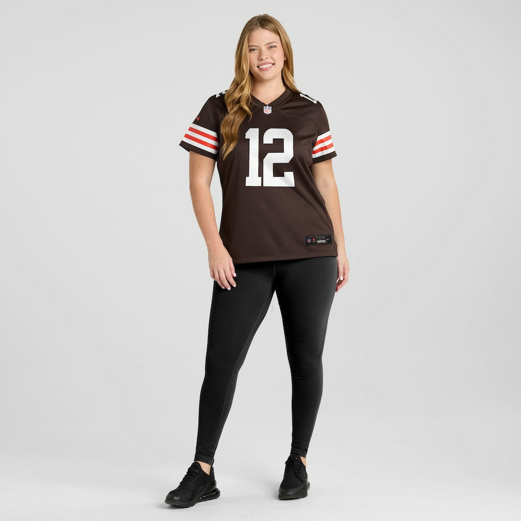 Shedeur Sanders Cleveland Browns Women's 2025 NFL Draft Game Jersey Brown | Nike for Sale