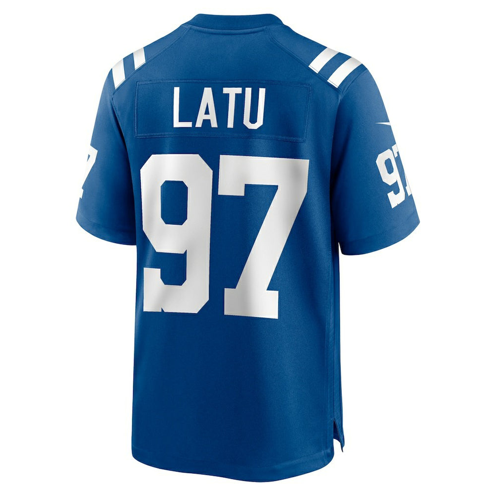 Laiatu Latu Indianapolis Colts Player Game Jersey Royal | Nike for Sale