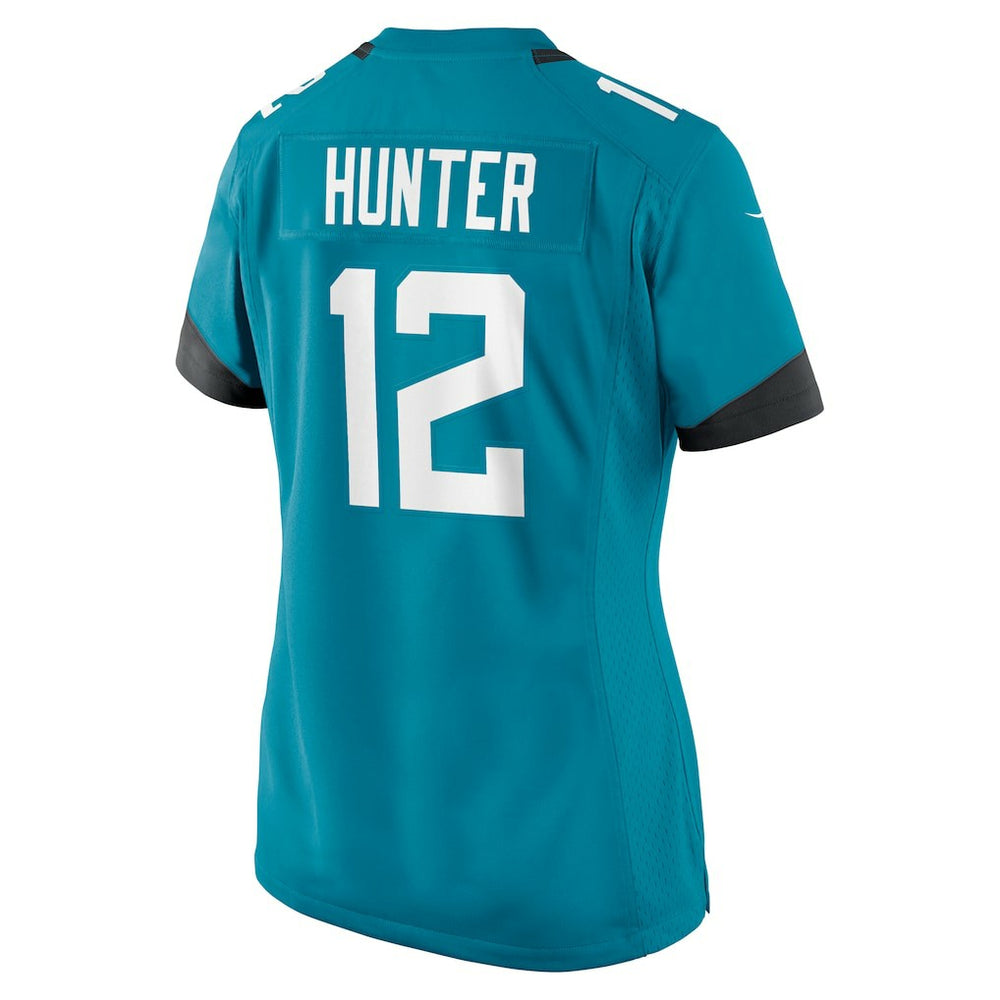 Travis Hunter Jacksonville Jaguars Women's 2025 NFL Draft First Round Pick Team Game Player Jersey Teal | Nike for Sale