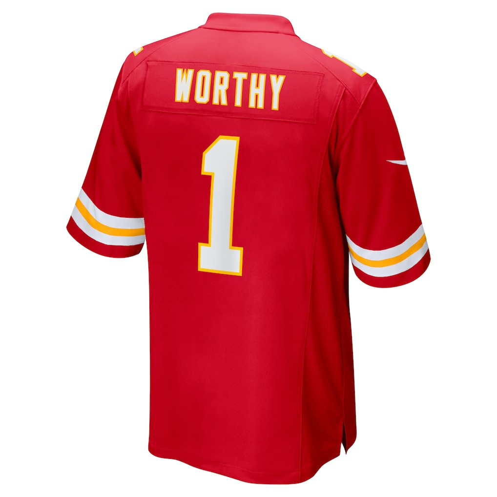 Xavier Worthy Kansas City Chiefs Player Game Jersey Red | Nike for Sale