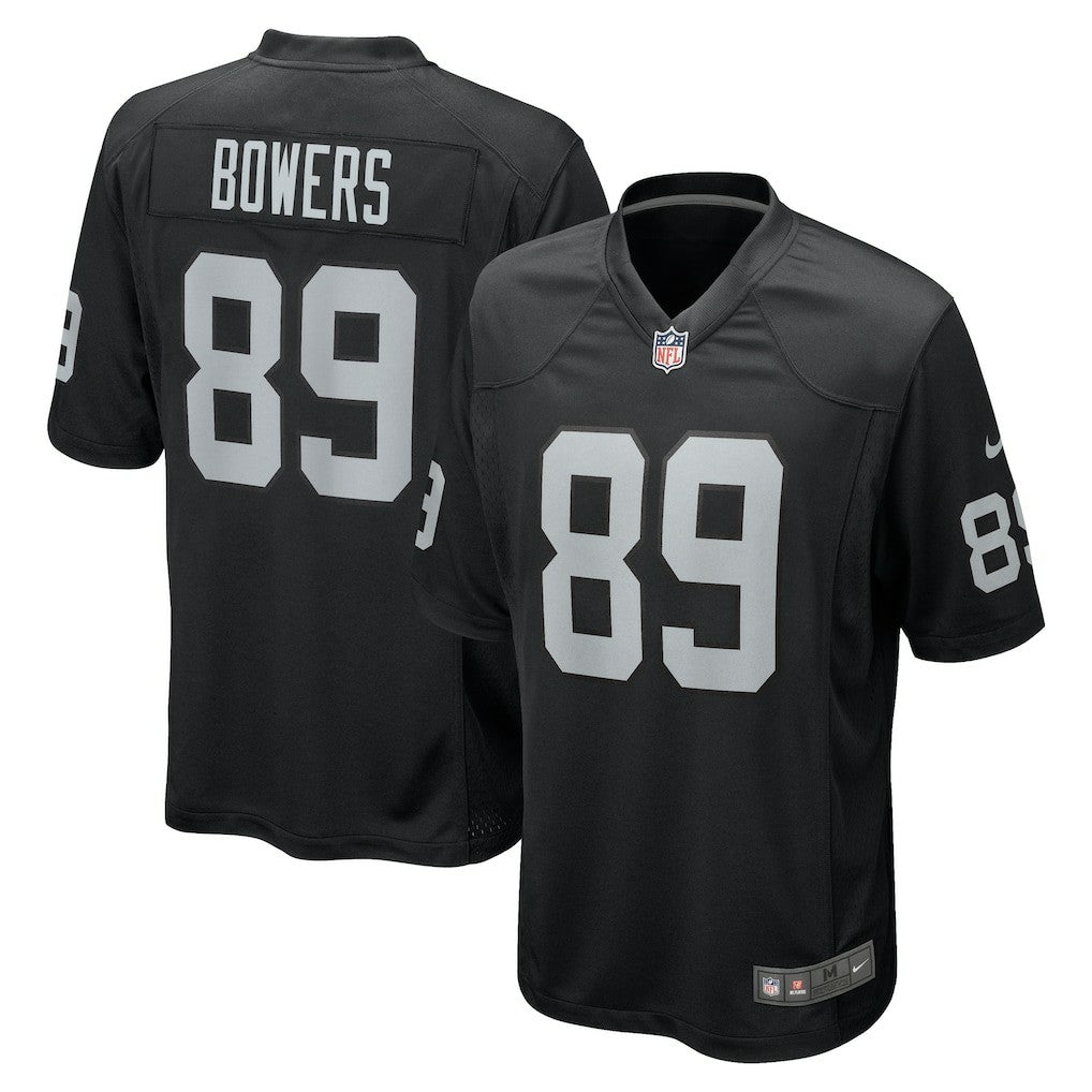 Brock Bowers Las Vegas Raiders Player Game Jersey Black | Nike for Sale