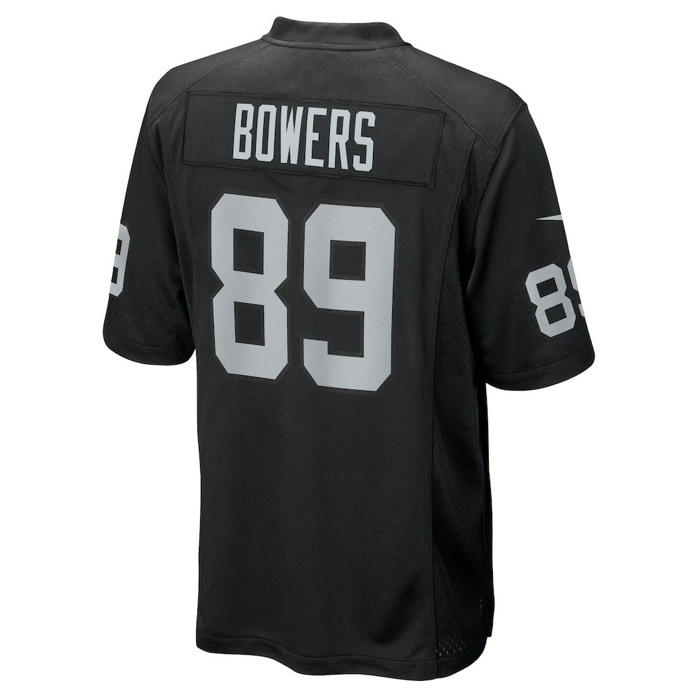 Brock Bowers Las Vegas Raiders Player Game Jersey Black | Nike for Sale