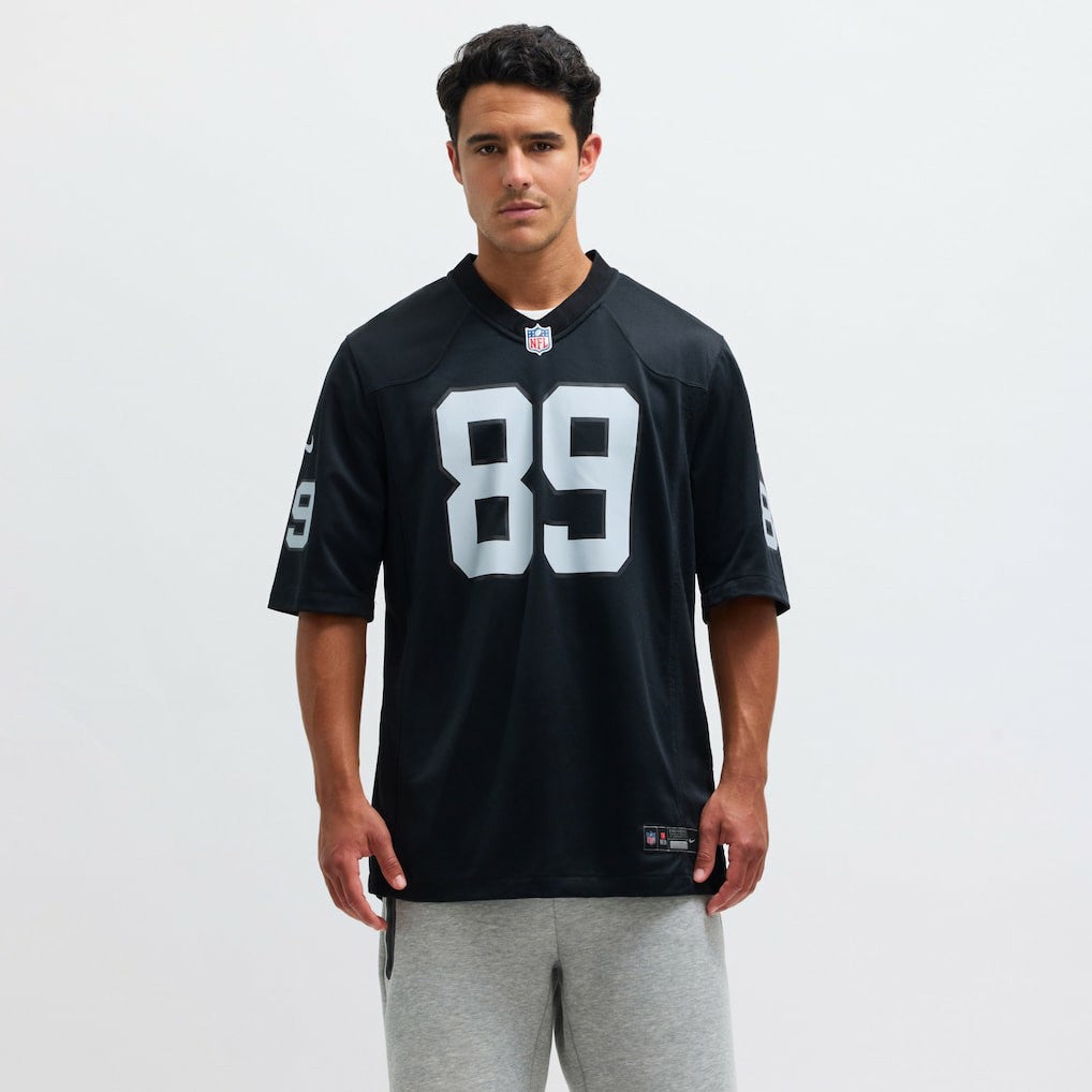 Brock Bowers Las Vegas Raiders Player Game Jersey Black | Nike for Sale