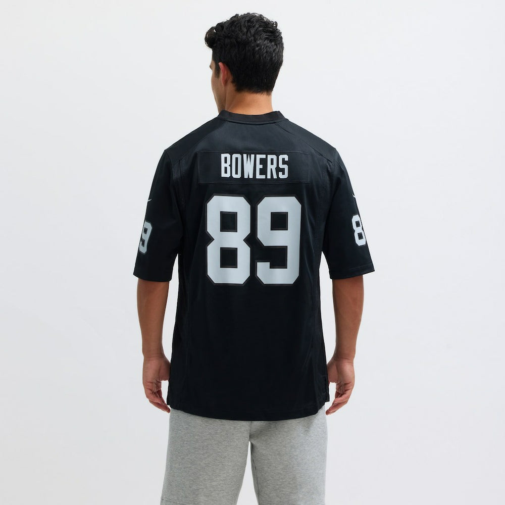 Brock Bowers Las Vegas Raiders Player Game Jersey Black | Nike for Sale