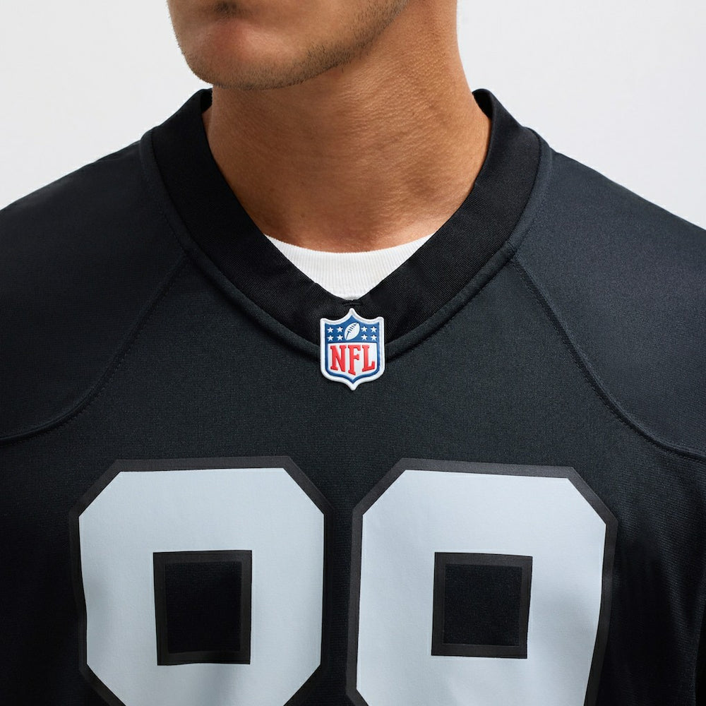 Brock Bowers Las Vegas Raiders Player Game Jersey Black | Nike for Sale