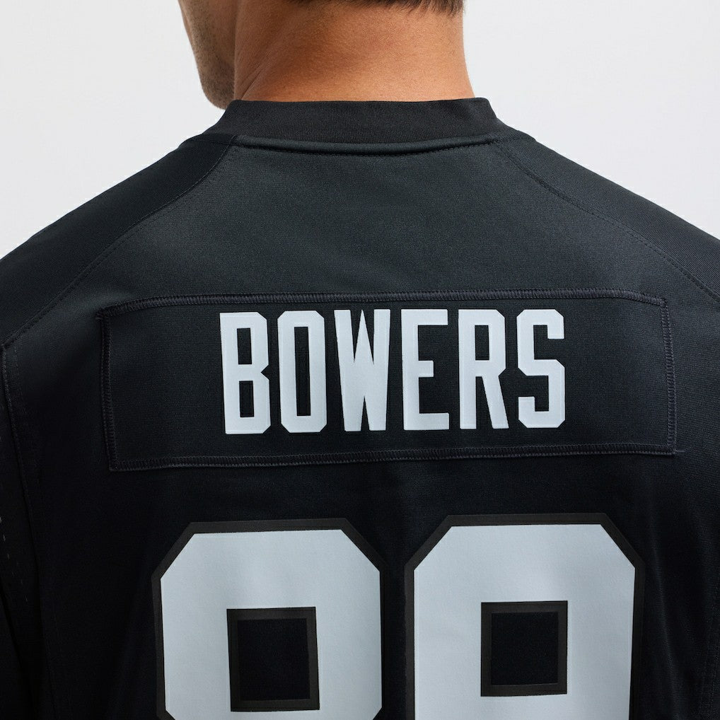 Brock Bowers Las Vegas Raiders Player Game Jersey Black | Nike for Sale