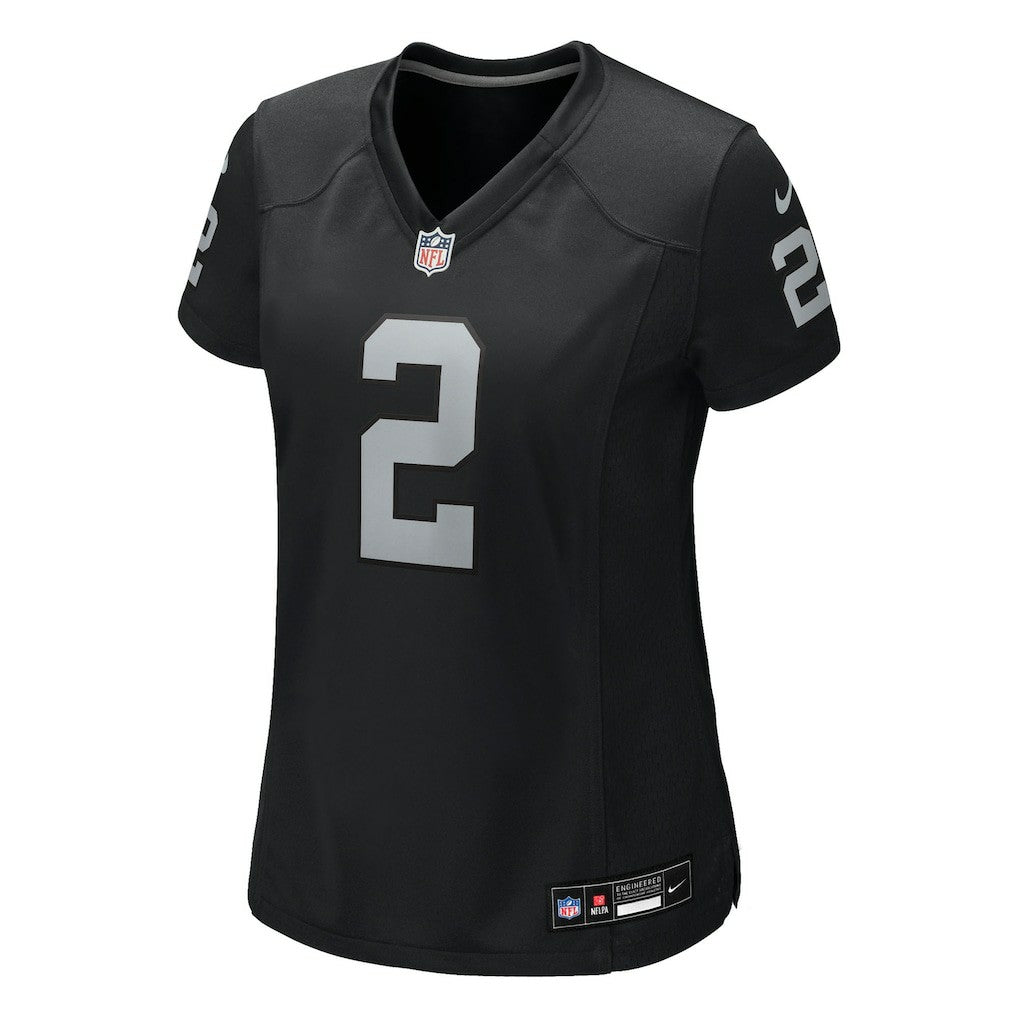 Ashton Jeanty Las Vegas Raiders Women's 2025 NFL Draft First Round Pick Team Game Jersey Black | Nike for Sale