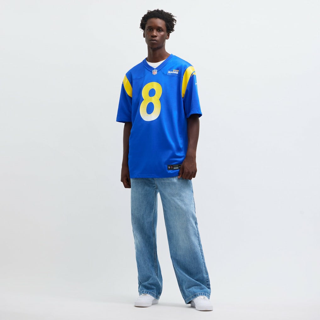 Jared Verse Los Angeles Rams Player Game Jersey Royal | Nike for Sale