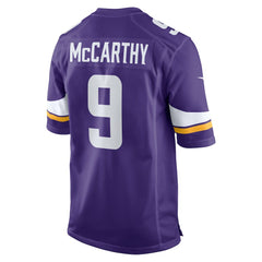 J.J. McCarthy Minnesota Vikings Player Game Jersey Purple | Nike for Sale