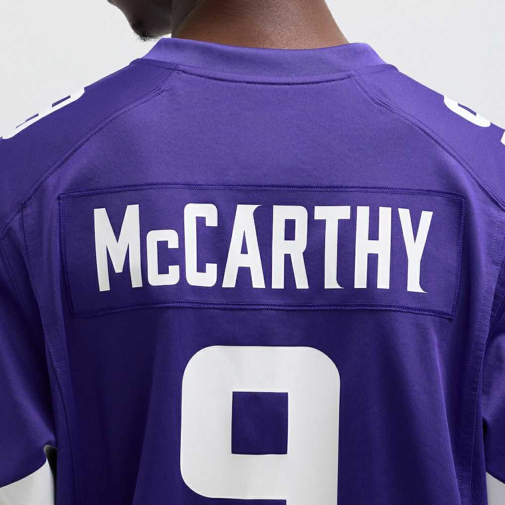 J.J. McCarthy Minnesota Vikings Player Game Jersey Purple | Nike for Sale