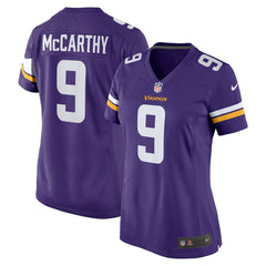 J.J. McCarthy Minnesota Vikings Women's Player Game Jersey Purple | Nike for Sale