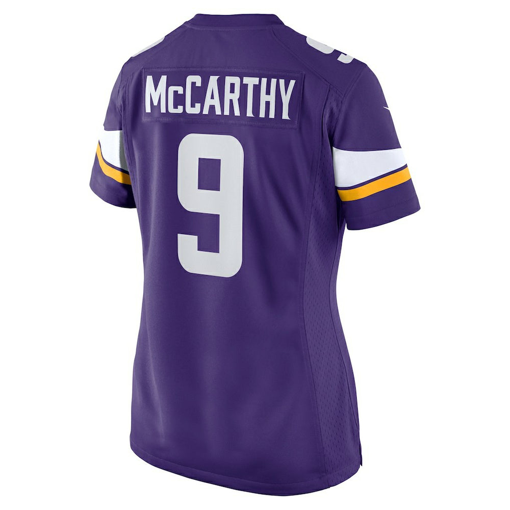 J.J. McCarthy Minnesota Vikings Women's Player Game Jersey Purple | Nike for Sale