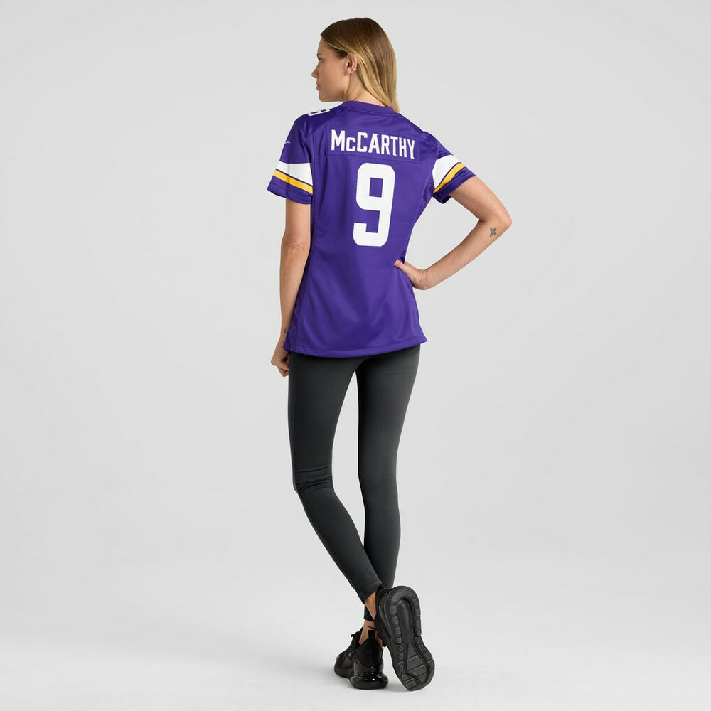 J.J. McCarthy Minnesota Vikings Women's Player Game Jersey Purple | Nike for Sale