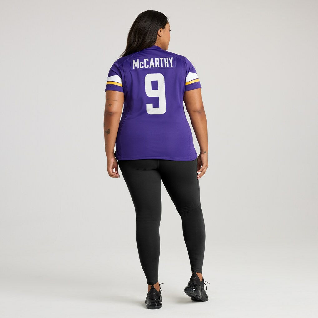 J.J. McCarthy Minnesota Vikings Women's Player Game Jersey Purple | Nike for Sale