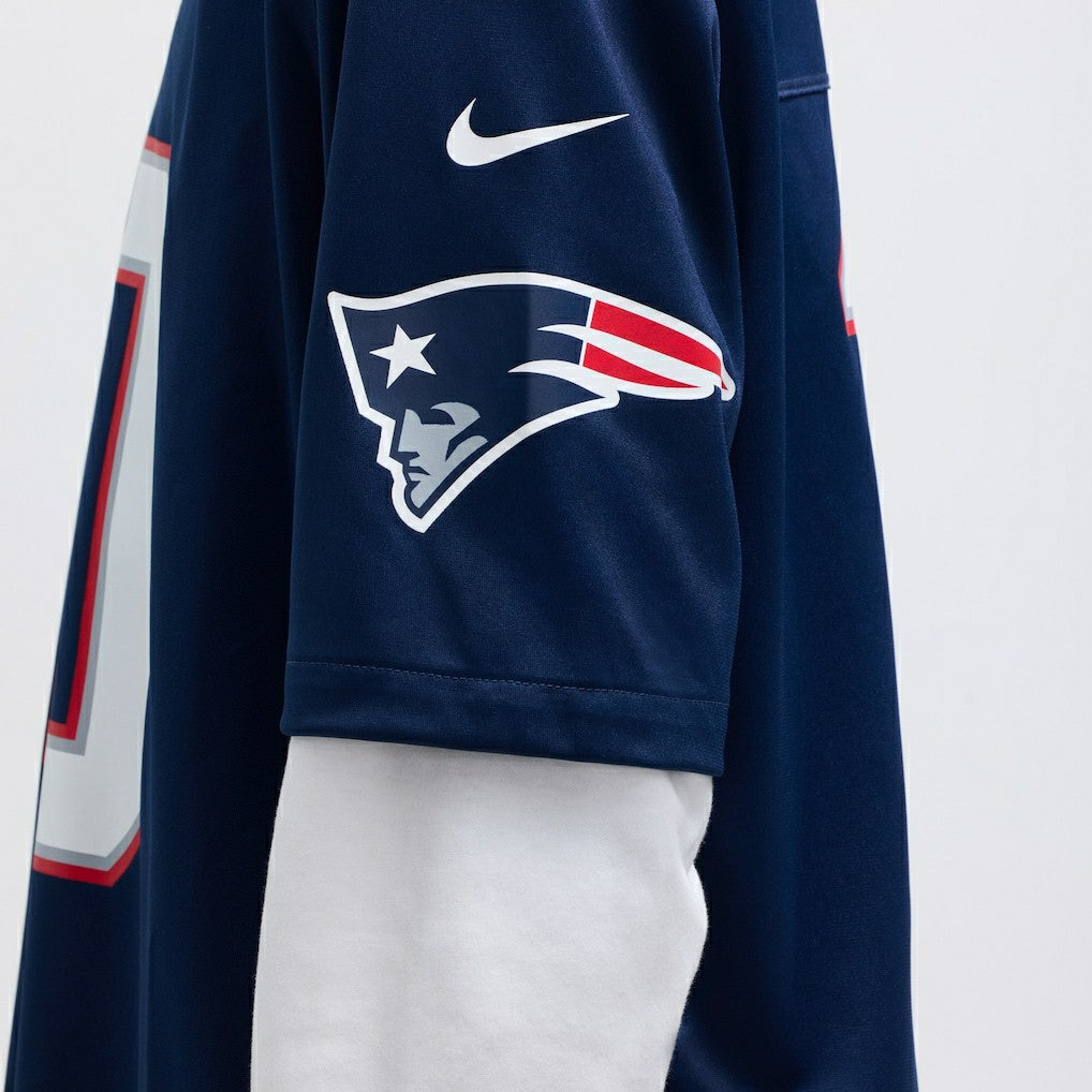 Drake Maye New England Patriots Player Game Jersey Navy | Nike for Sale