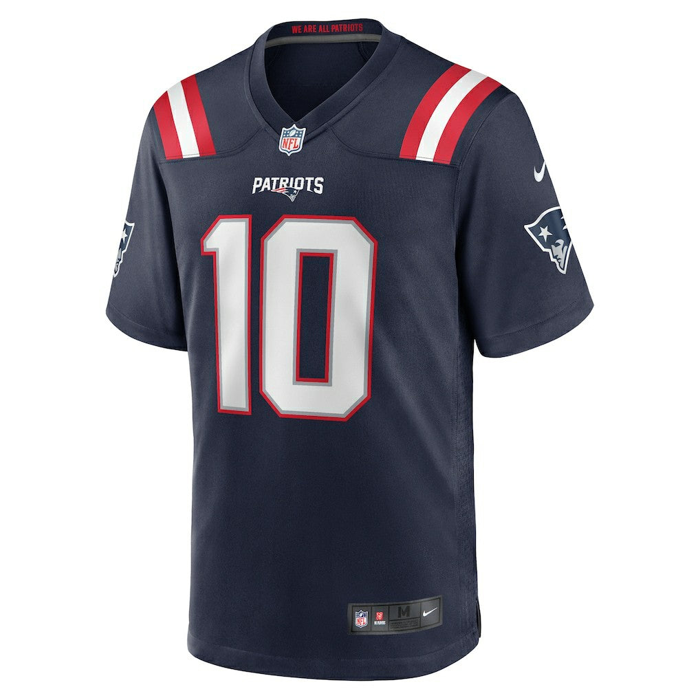 Drake Maye New England Patriots Player Game Jersey Navy | Nike for Sale
